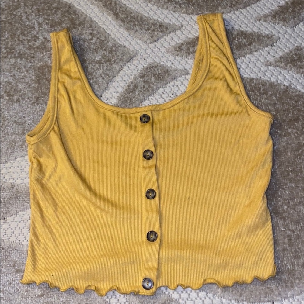 Yellow tank top